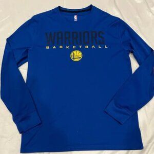 NBA UNK Long Sleeve T-Shirt Blue Yellow